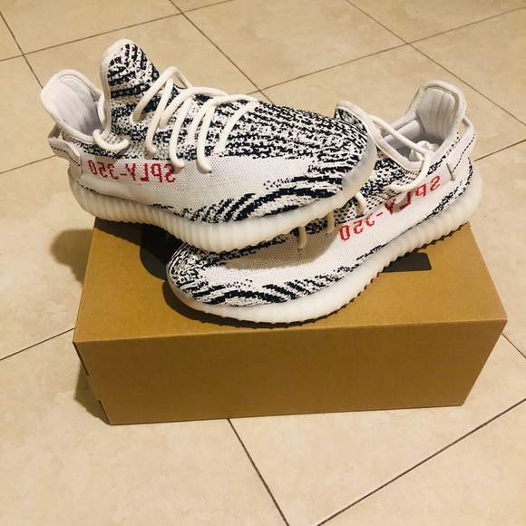 yeezy zebra deadstock